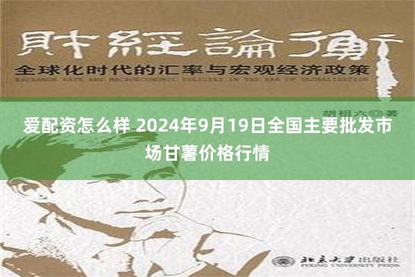 爱配资怎么样 2024年9月19日全国主要批发市场甘薯价格行情