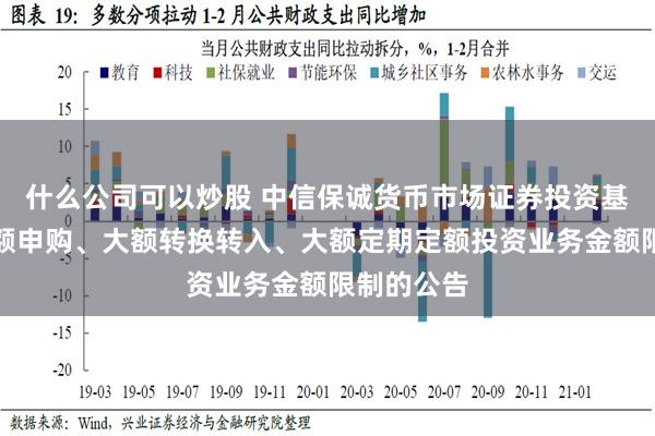 什么公司可以炒股 中信保诚货币市场证券投资基金调整大额申购、大额转换转入、大额定期定额投资业务金额限制的公告