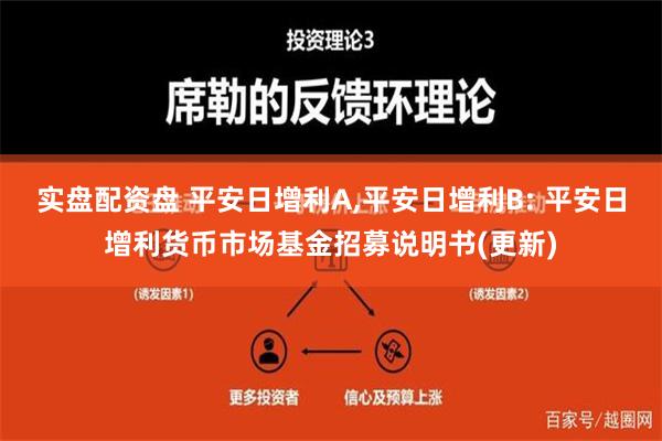 实盘配资盘 平安日增利A,平安日增利B: 平安日增利货币市场基金招募说明书(更新)