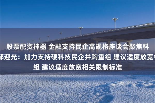 股票配资神器 金融支持民企高规格座谈会聚焦科创 中信证券邹迎光：加力支持硬科技民企并购重组 建议适度放宽相关限制标准